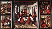 Dieric Bouts Altarpiece of the Holy Sacrament china oil painting reproduction